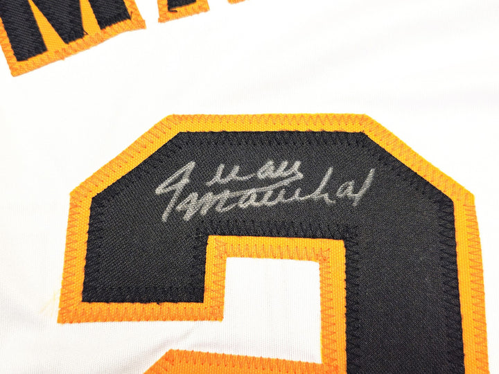 San Francisco Giants Juan Marichal Signed White Baseball Jersey Beckett Wit