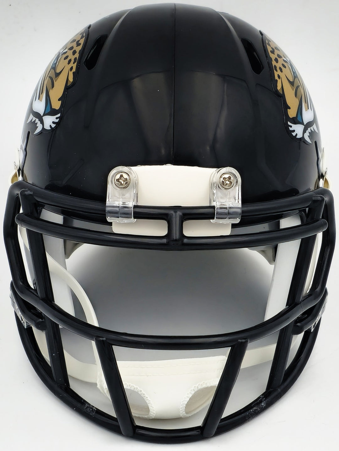 Travis Etienne Signed Jacksonville Jaguars Black Speed Mini Helmet JSA