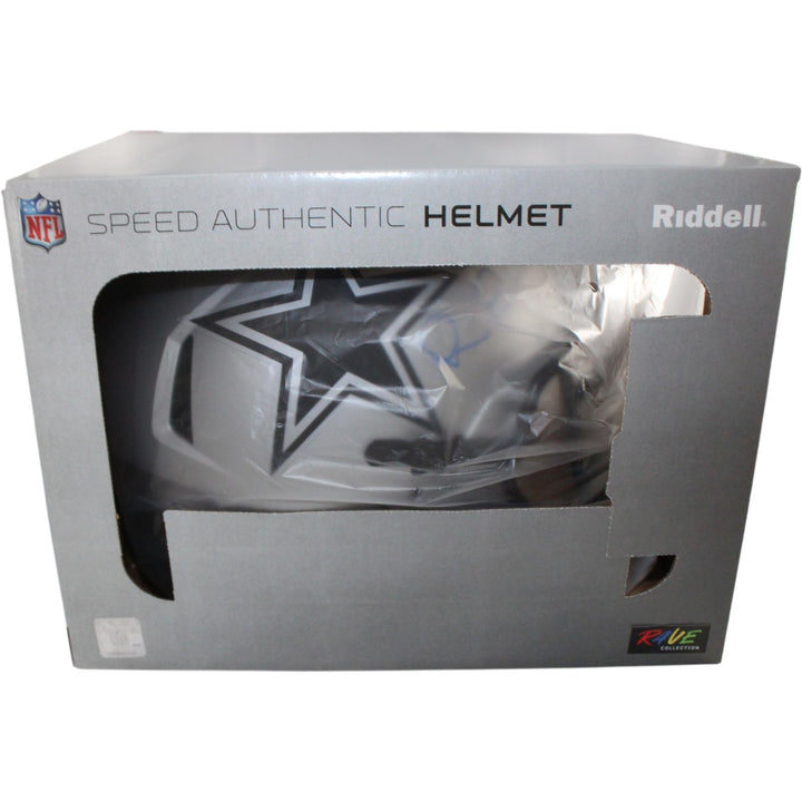 Michael Irvin Autographed Dallas Cowboys Authentic Rave Helmet Beckett 56354