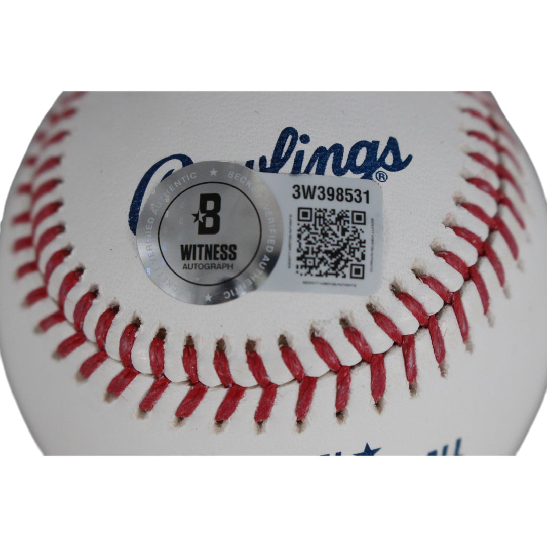 Pedro Martinez Signed Boston Red Sox OML Baseball Who's Your Daddy Beckett 51590