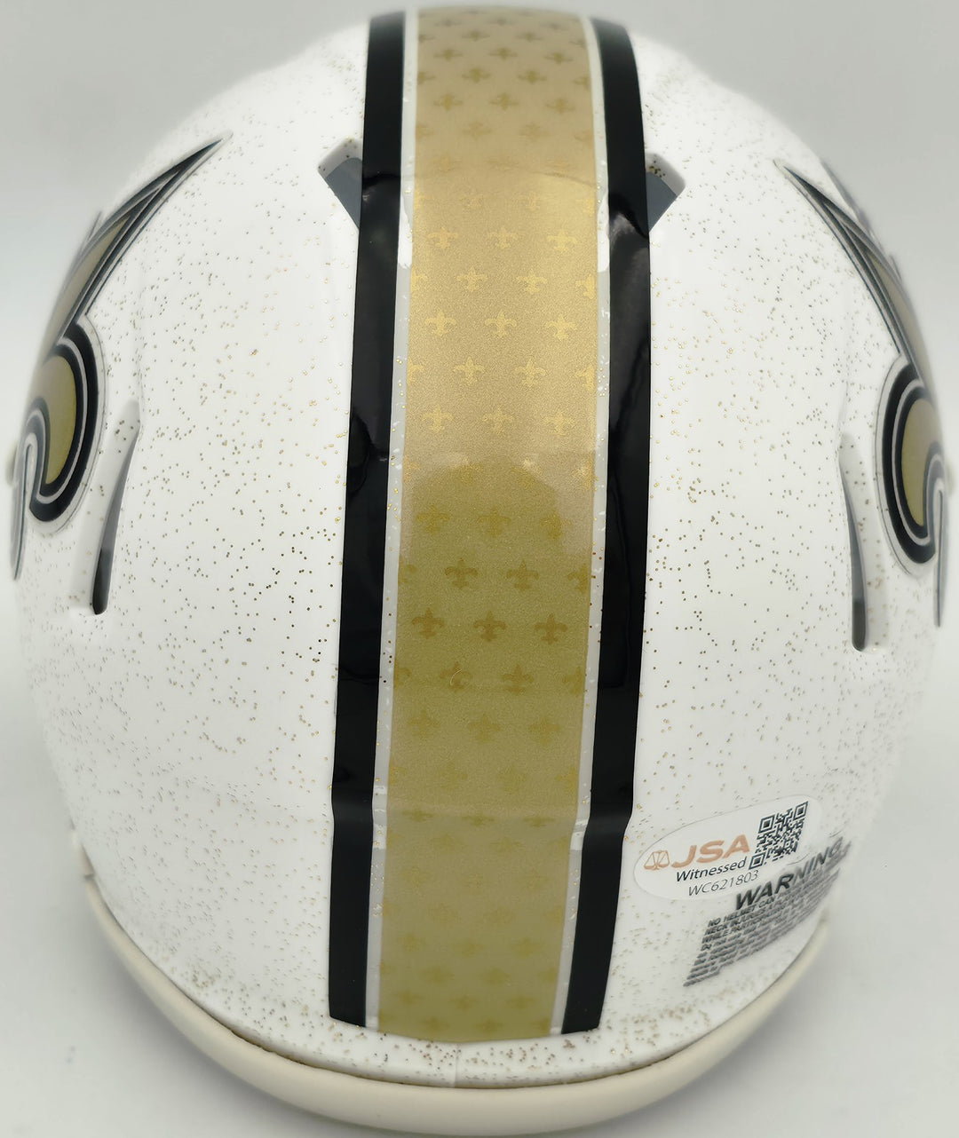 Ricky Williams Signed New Orleans Saints 2025 Alternate Speed Mini Helmet JSA