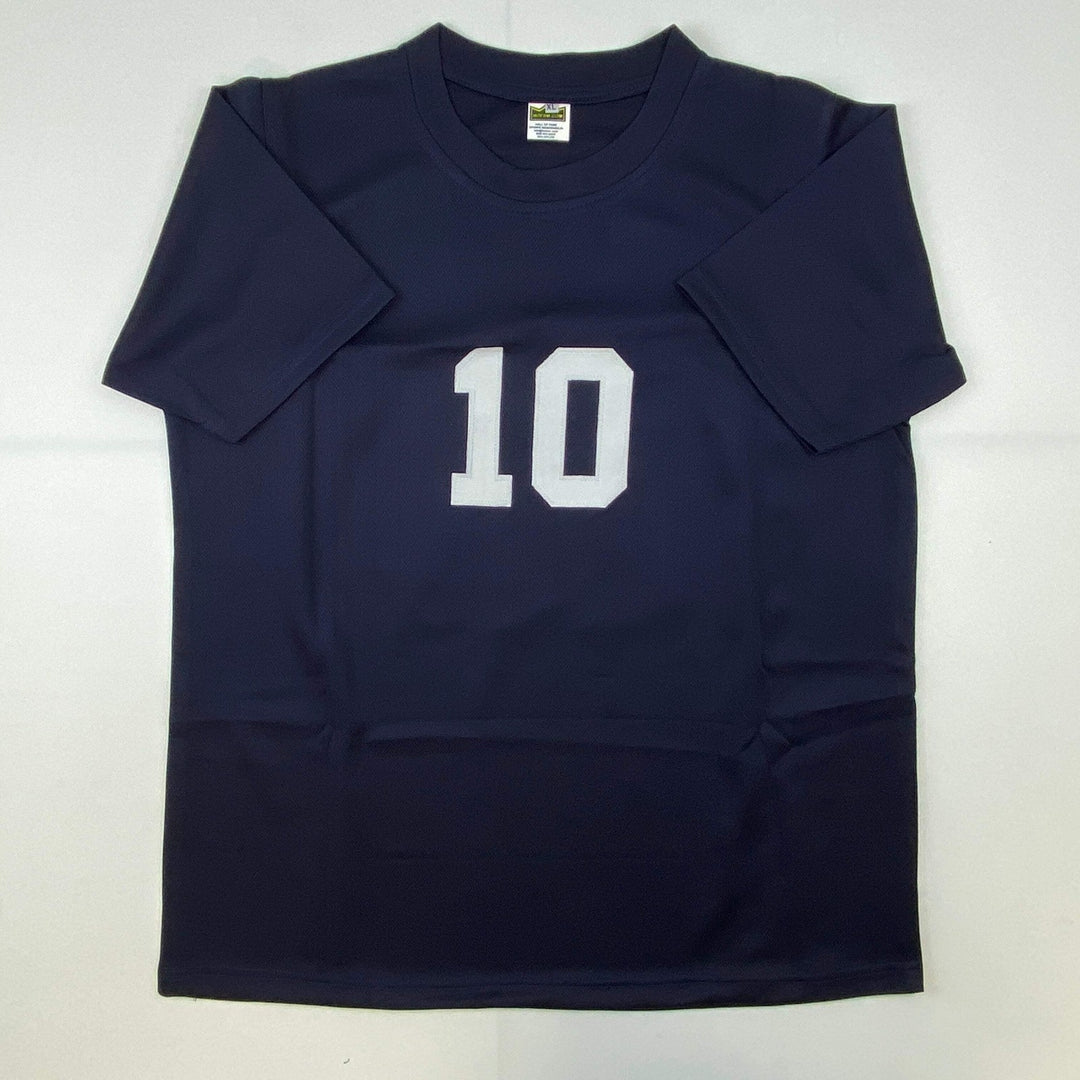 Autographed/Signed Carli Lloyd Navy Blue Soccer Team USA Jersey JSA COA Auto