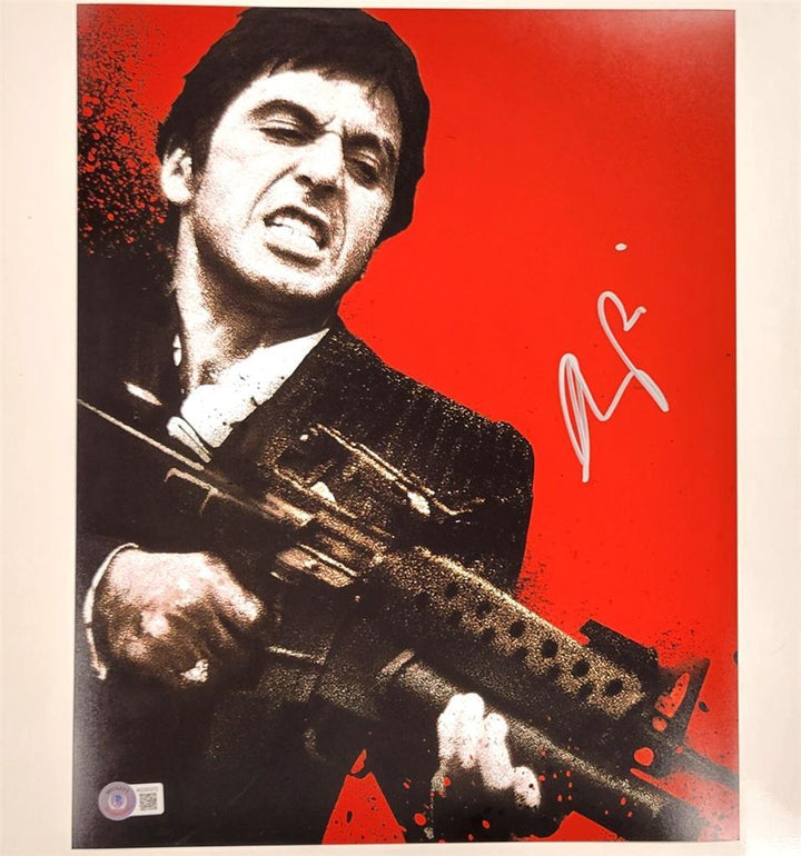 Al Pacino signed Scarface 11x14 photo #7 autograph ~ Beckett BAS Holo