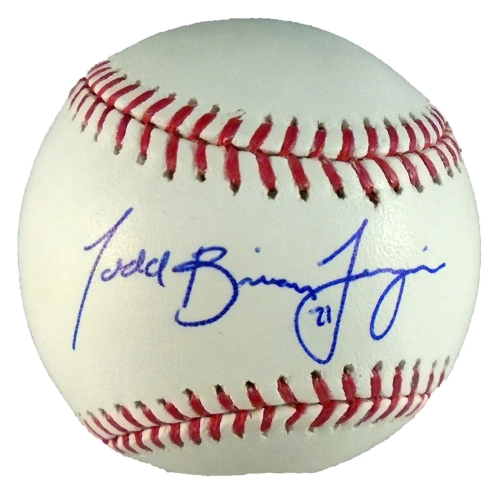 Todd Brian Frazier Autographed Baseball