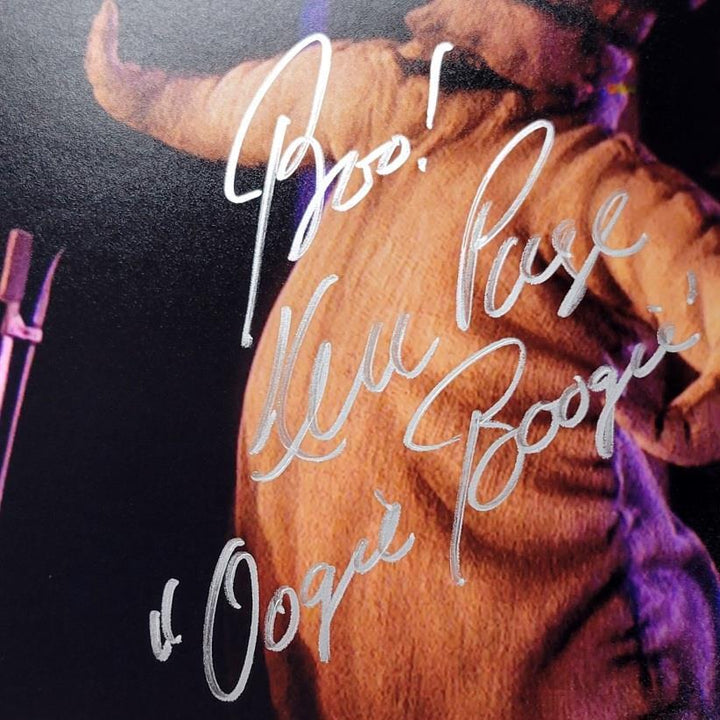 Ken Page signed Oogie Nightmare Before Christmas 8x10 Photo auto Beckett BAS