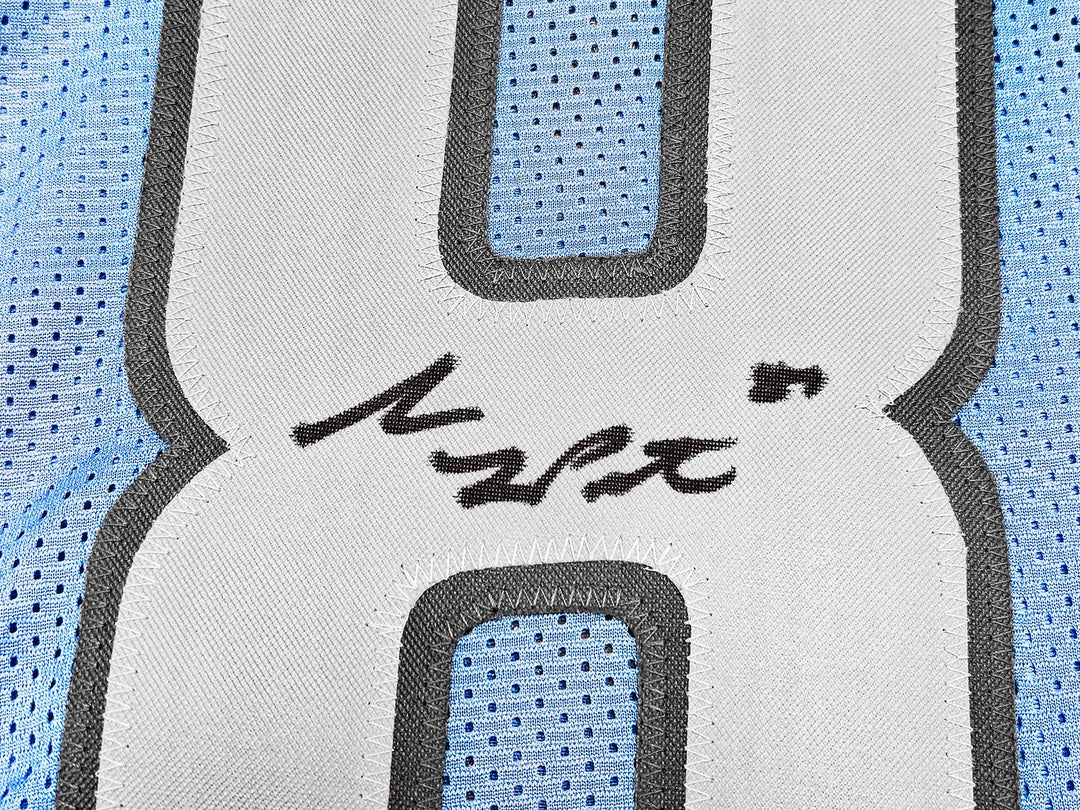Detroit Lions Sam LaPorta Autographed Signed Blue Jersey Beckett Witness