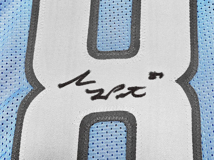 Detroit Lions Sam LaPorta Autographed Signed Blue Jersey Beckett Witness