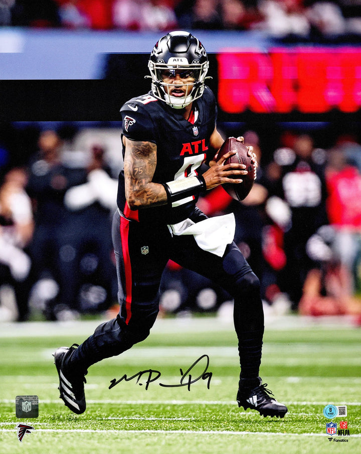 Michael Penix Jr. Signed 16x20 Photo Atlanta Falcons Beckett BAS Witness