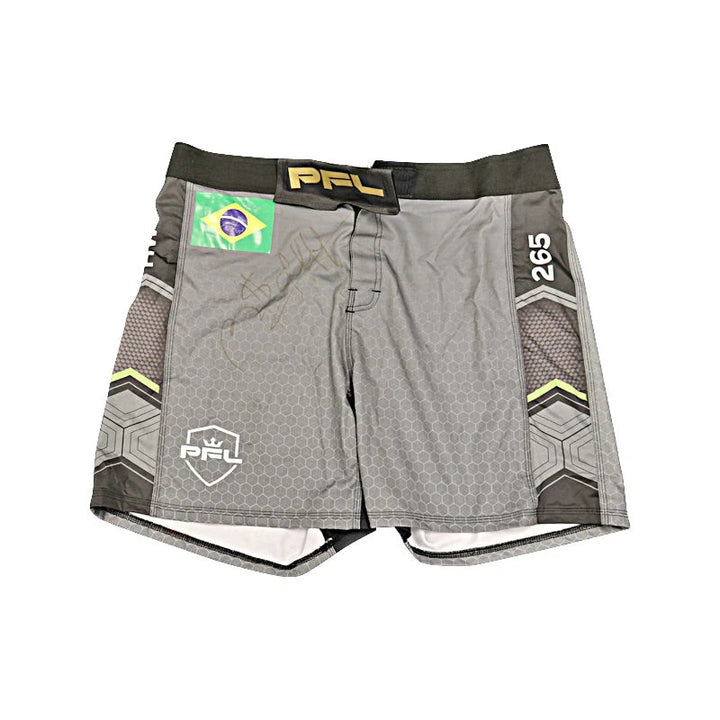 Matheus Scheffel Autographed Fight Worn Shorts from the 2022 PFL Season Championship 11/25/22
