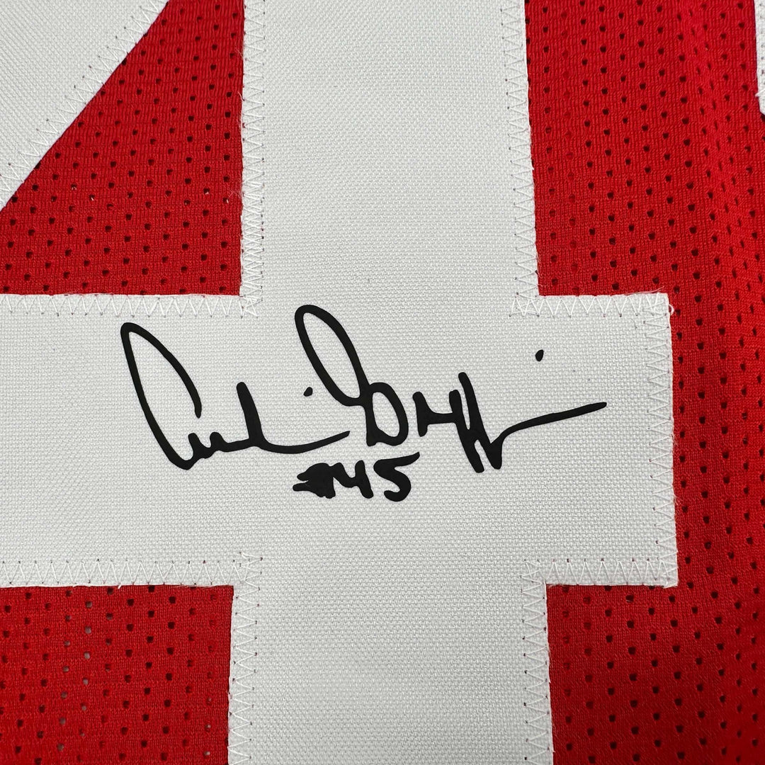 Facsimile Autographed Archie Griffin Ohio State Red Reprint Jersey Size Men's XL