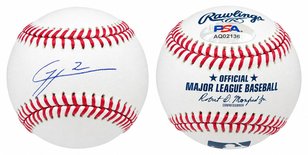 Gunnar Henderson Baltimore Orioles Signed Official MLB Baseball PSA/DNA