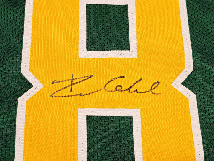 Oregon Ducks Dillon Gabriel Signed Green Jersey Beckett Wit