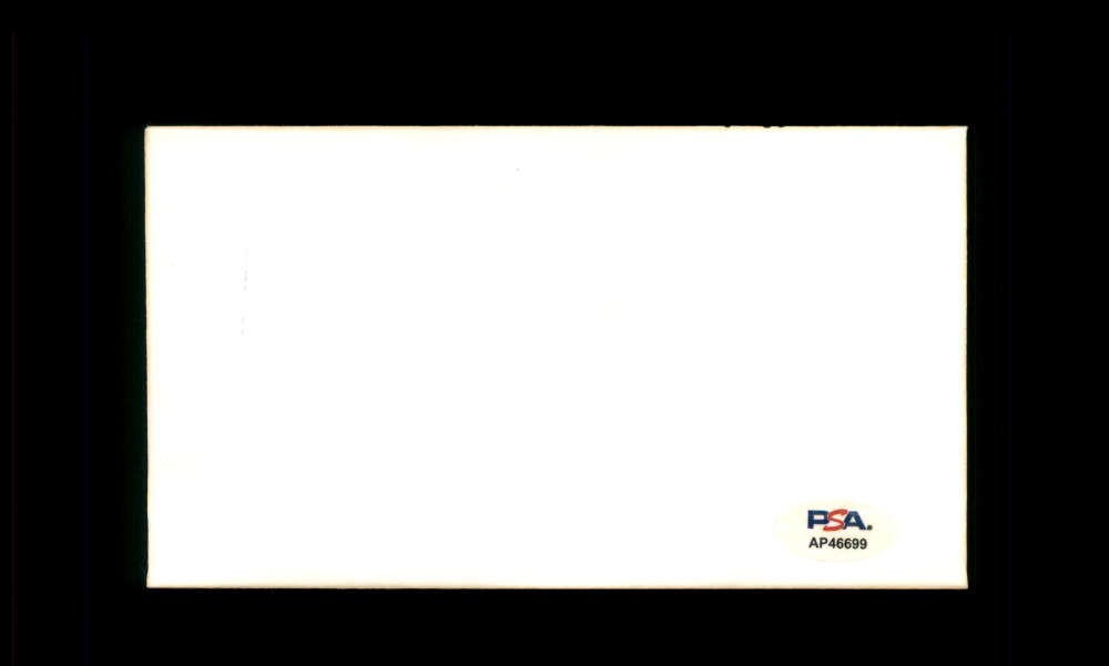 Willie McCovey PSA DNA Signed 1986 First Day Cover Cache FDC Cooperstown Auto