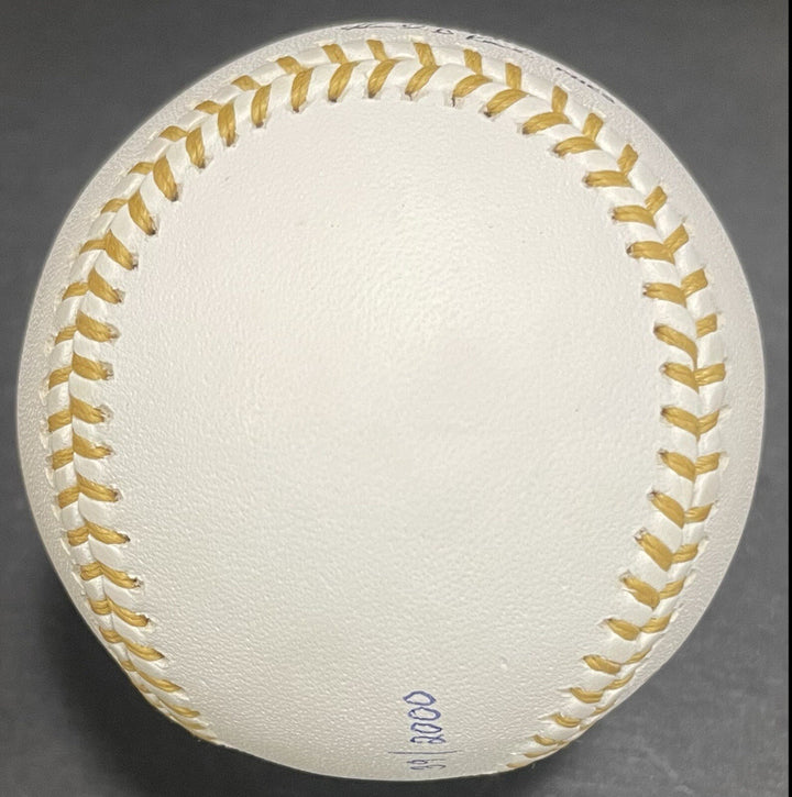 Al Kaline Signed Mlb Gold Glove Baseball 10 Gold Gloves Auto Tigers Hof Steiner