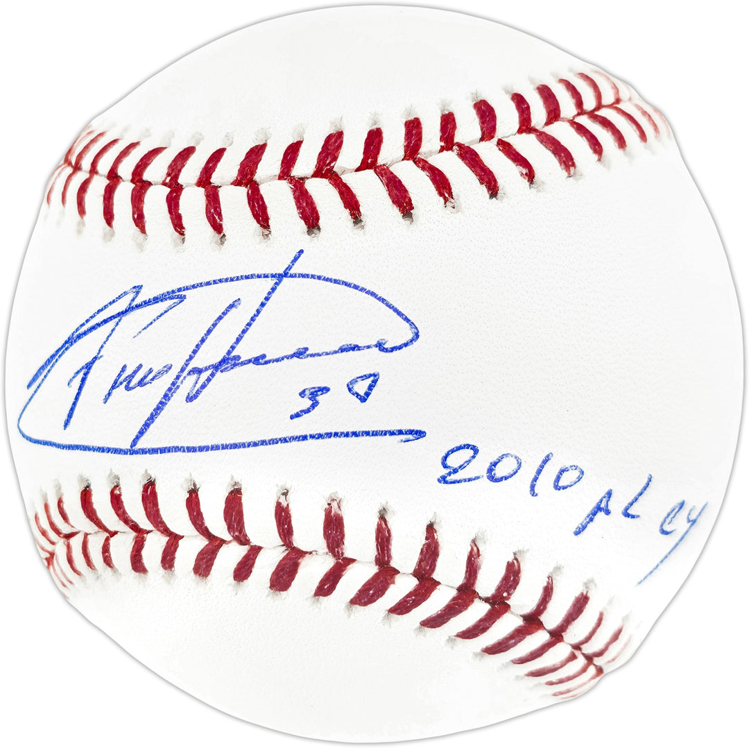 Felix Hernandez Signed MLB Baseball Mariners "2010 AL CY" Beckett Witness