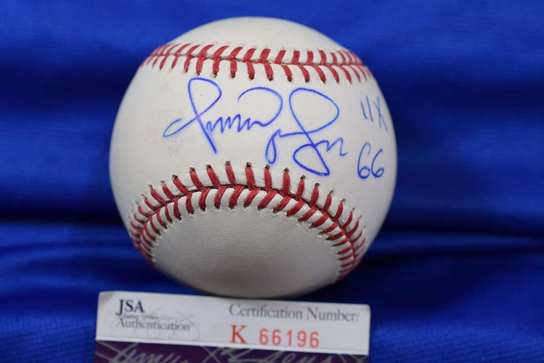 Omar Vizquel JSA Coa Autograph Major League Signed Baseball