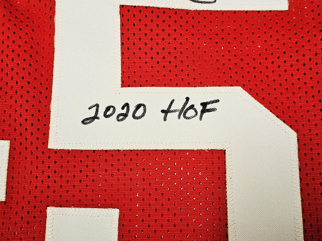 Houston Rockets Rudy Tomjanovich Autographed Signed Red Jersey "2020 HOF" JSA