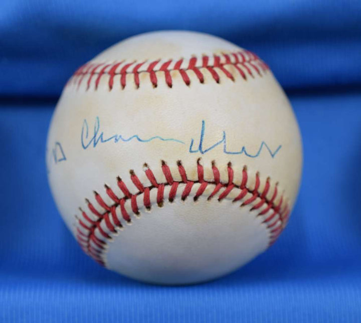 Happy Chandler Psa Dna Cert Autograph National League Onl Baseball Hand Signed