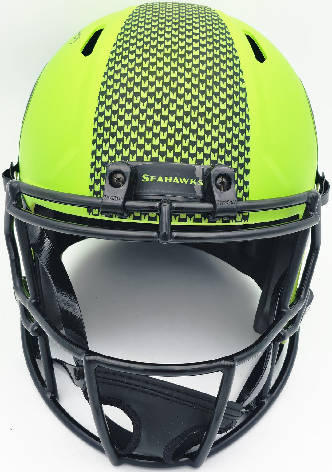 Zach Charbonnet Signed Seahawks Rave Green Full Size Speed Replica Helmet MCS