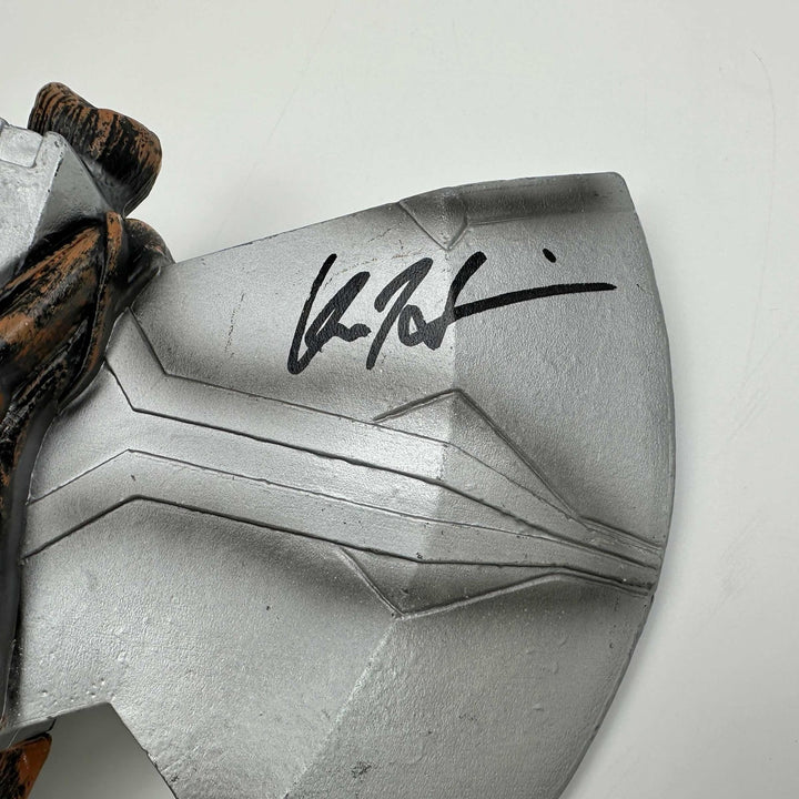 Autographed/Signed Chris Hemsworth Thor Stormbreaker 18" Axe BAS COA