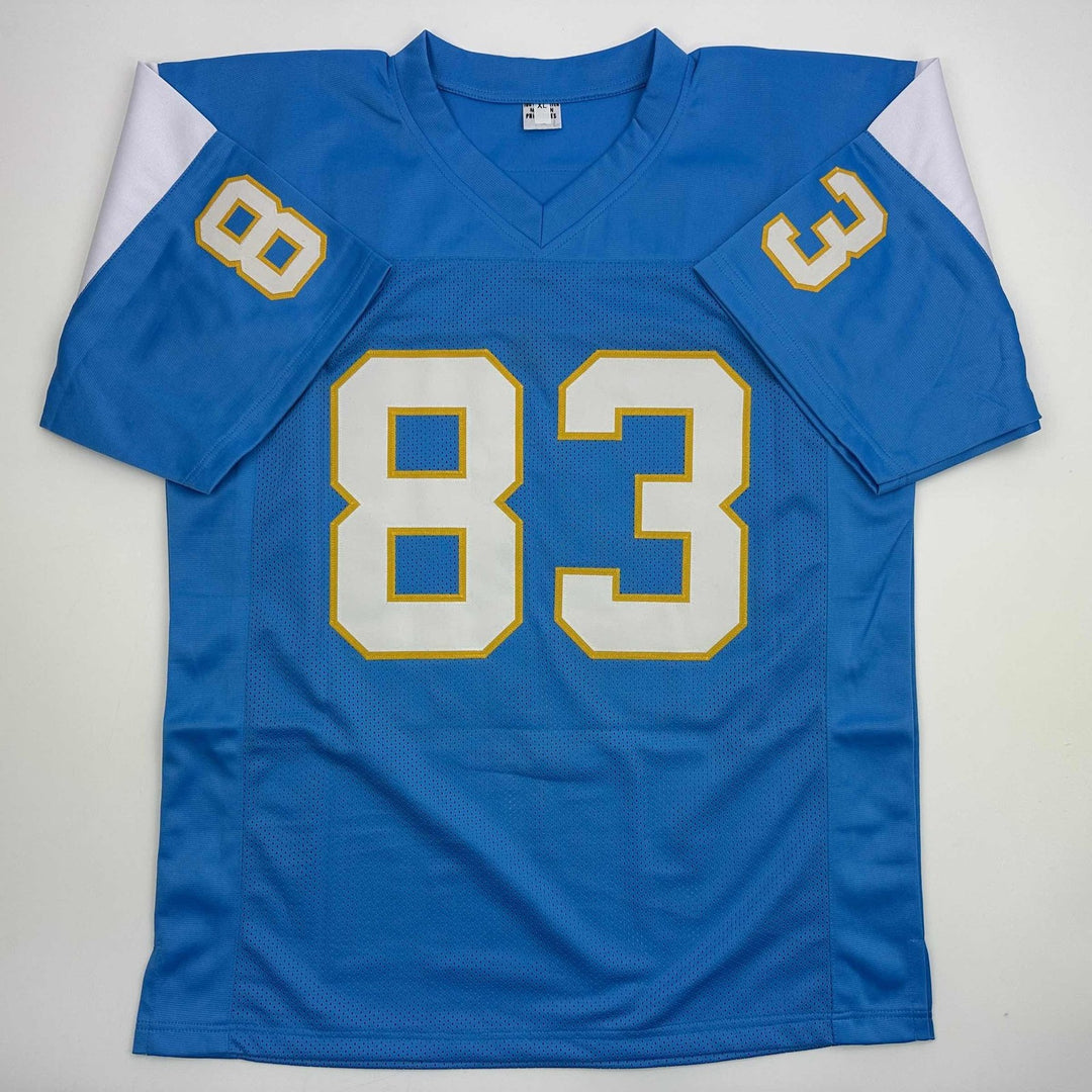 Autographed/Signed Anthony Miller San Diego LA Powder Blue Jersey JSA COA
