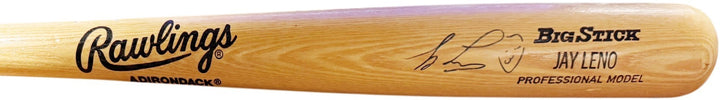Jay Leno Signed Rawlings Adirondack Personal Model 34” Bat w/ Art–Beckett Review