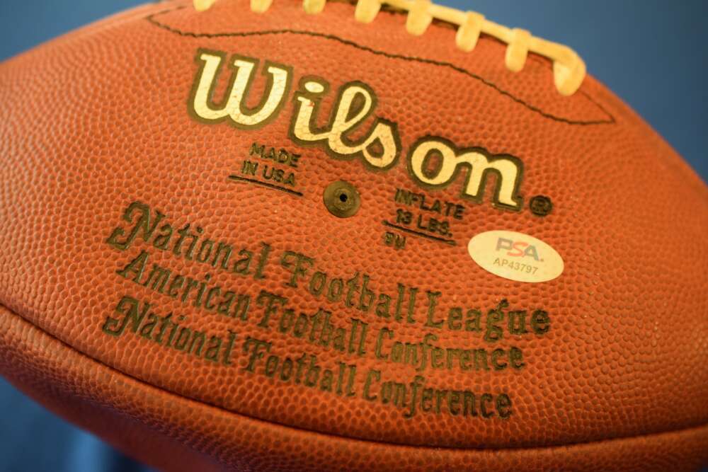 Ted Hendricks PSA DNA Autograph Official NFL Signed Football HOF 1990