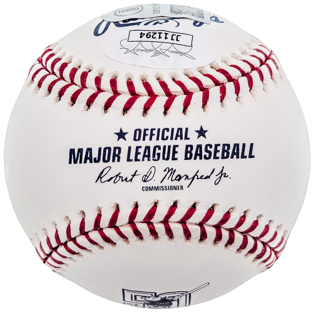 Fernando Tatis Jr Auto OMLB 50th Anniversary Logo Baseball Padres Bebo JSA