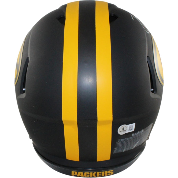 Jordan Love Autographed Green Bay Packers Pro Eclipse Helmet Beckett WIT 57144