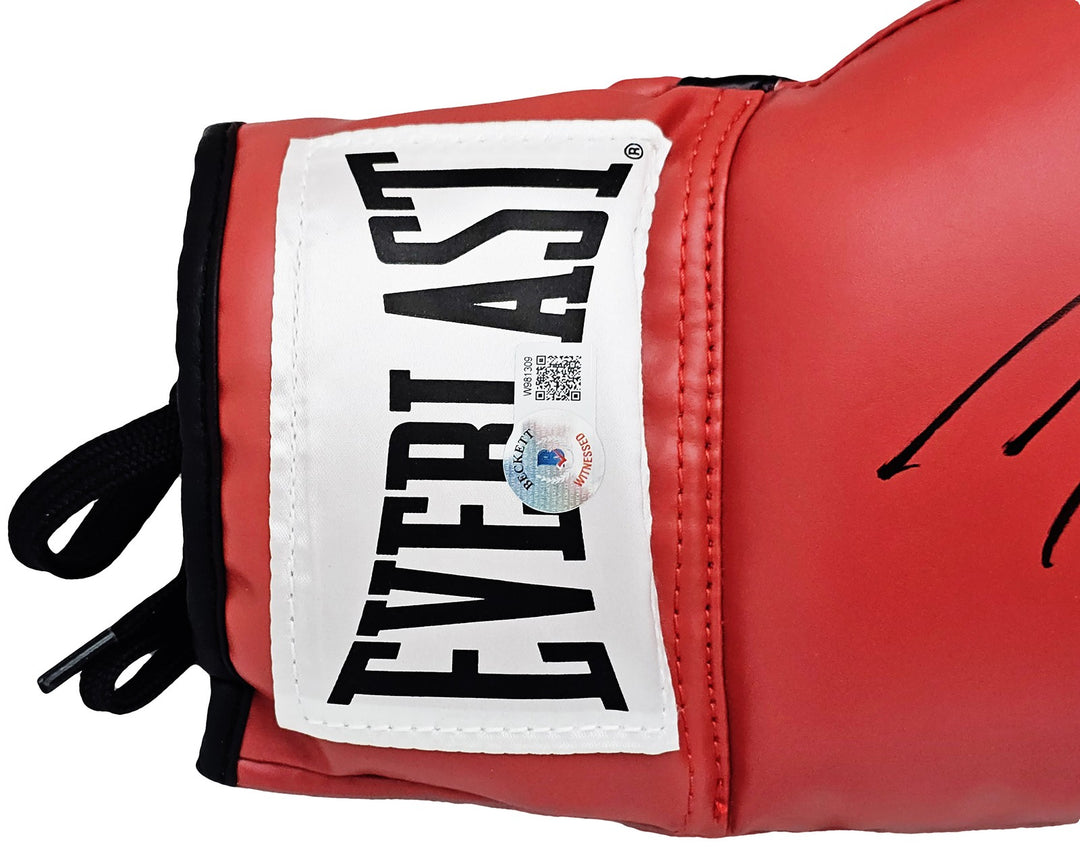 Michael B. Jordan Signed Red Everlast Boxing Glove Right Handed RH Beckett Wit