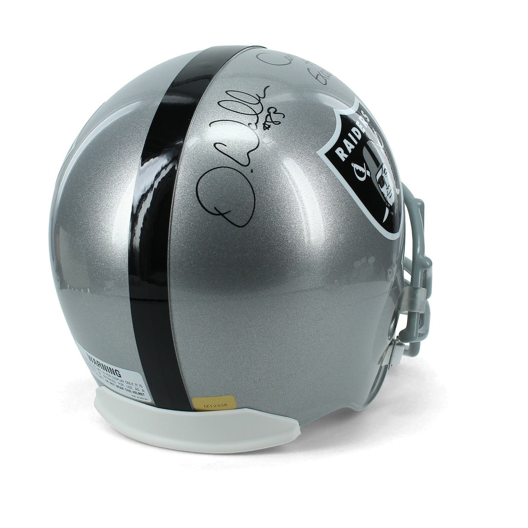 Darren Waller Signed Las Vegas Raiders FS Helmet Inscribed COA Inscriptagraphs