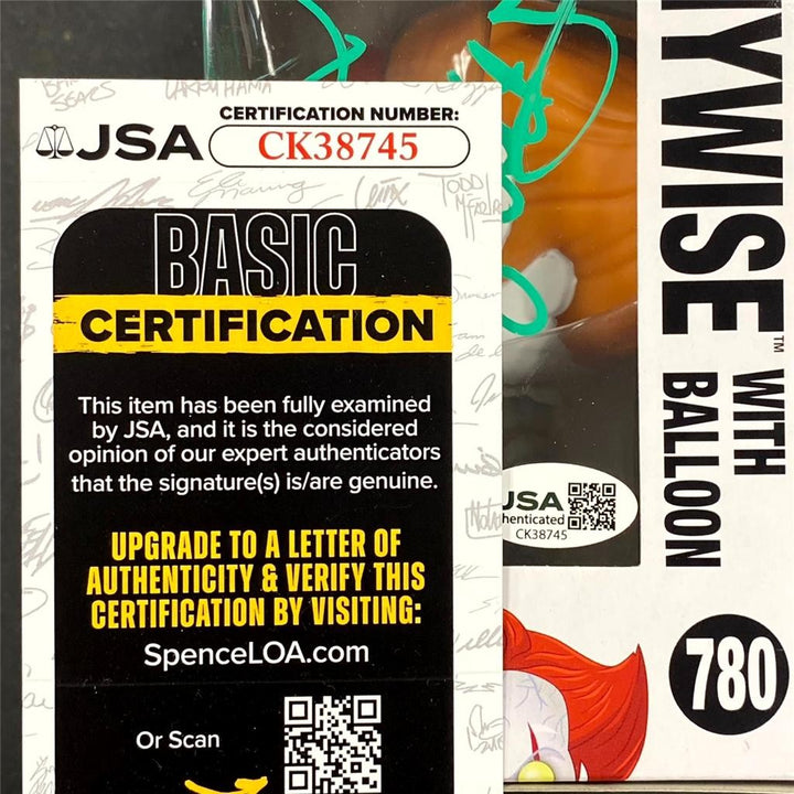 Andy Muschietti signed Pennywise Sketch Funko Pop! 790 autograph ~ JSA