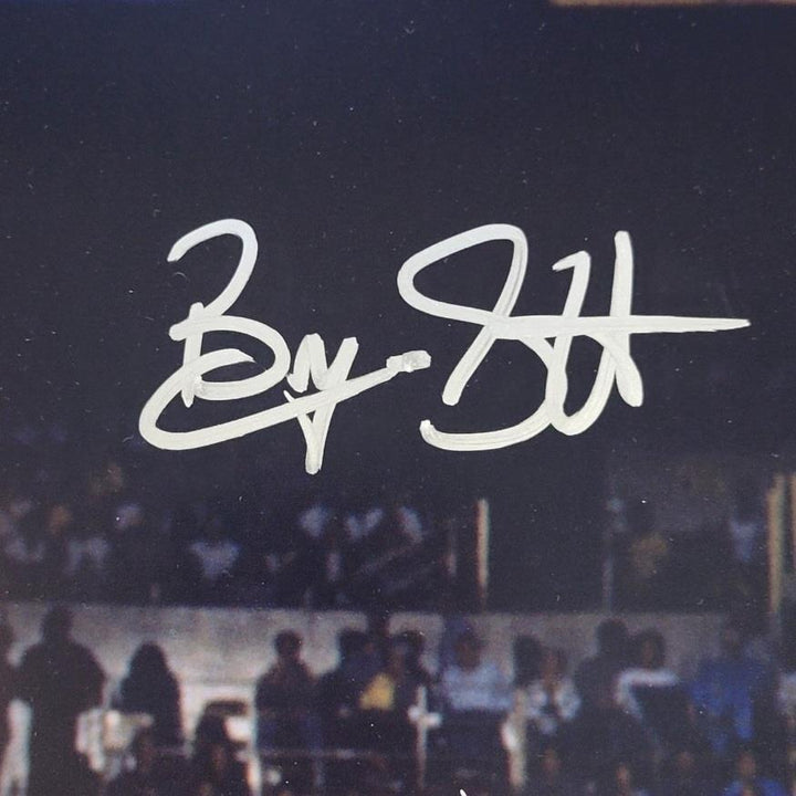 Byron Scott signed Los Angeles Lakers 16x20 photo autograph BAS Beckett Witness