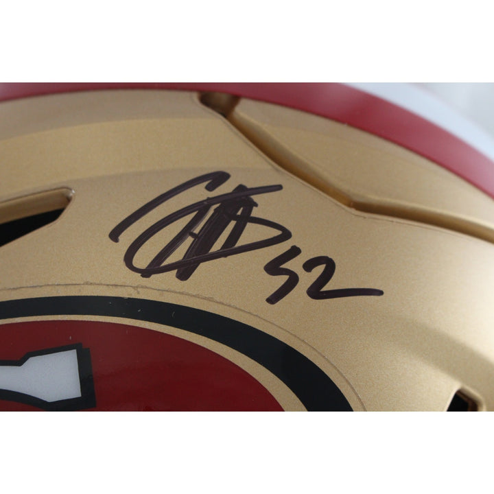 Patrick Willis Autographed San Francisco 49ers SpeedFlex Helmet Beckett W 55281