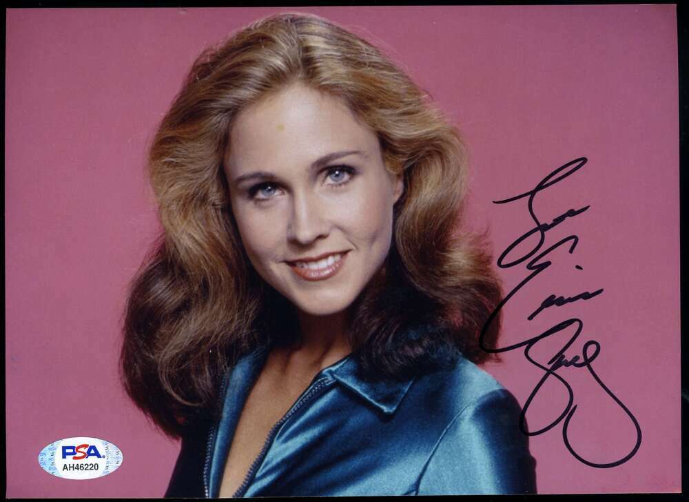 Erin Gray PSA DNA Coa Signed 6x8 Buck Rogers Photo Certified Autograph