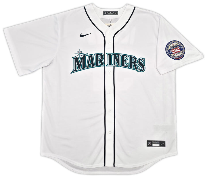 Mariners Ichiro Suzuki Auto Signed White Nike Jersey Size XL HOF 25 Beckett Wit