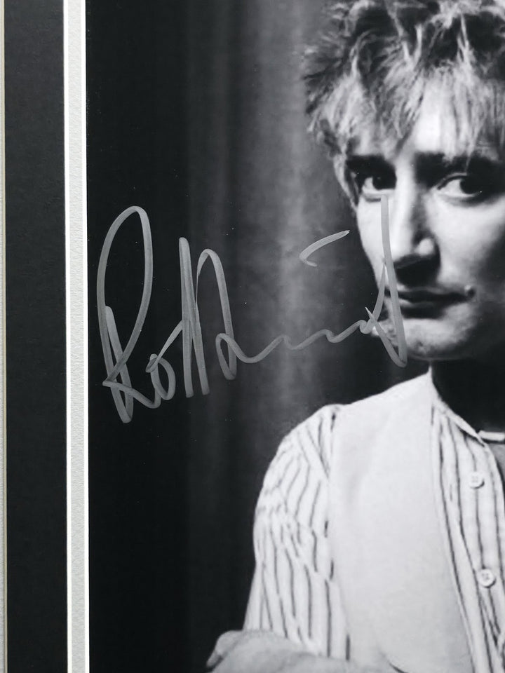 Rod Stewart Autographed Signed Framed 11x14 Photo Beckett BAS #AE31835