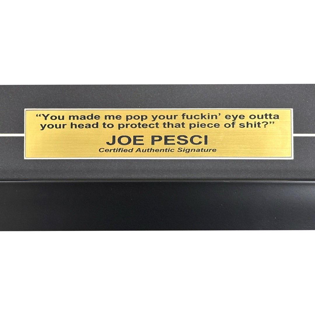 Joe Pesci Casino Movie Autographed 8x10 Photo Framed JSA Tangiers Signed Mafia