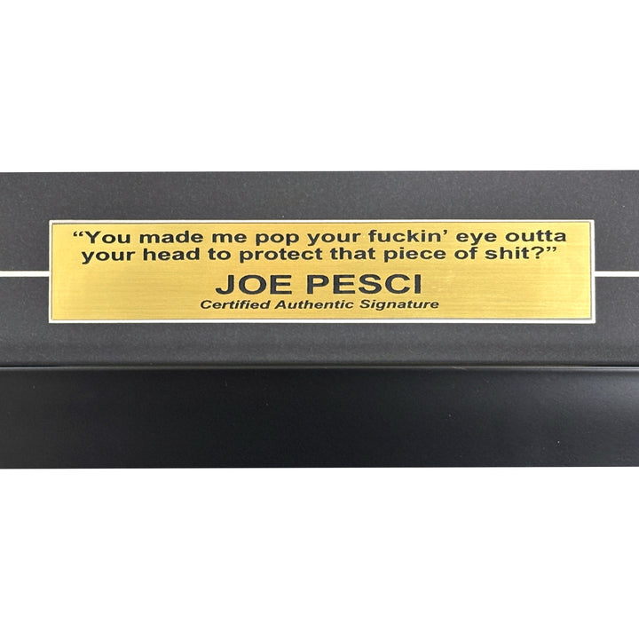 Joe Pesci Casino Movie Autographed 8x10 Photo Framed JSA Tangiers Signed Mafia