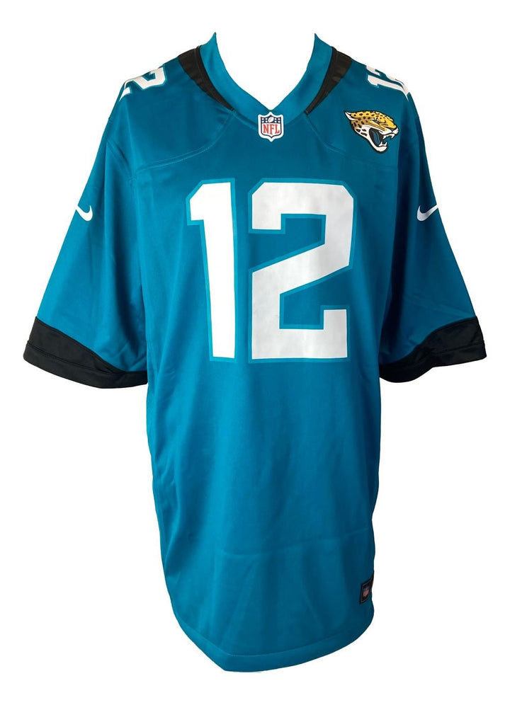 Travis Hunter Signed Jacksonville Jaguars Nike Game Replica Jersey BAS
