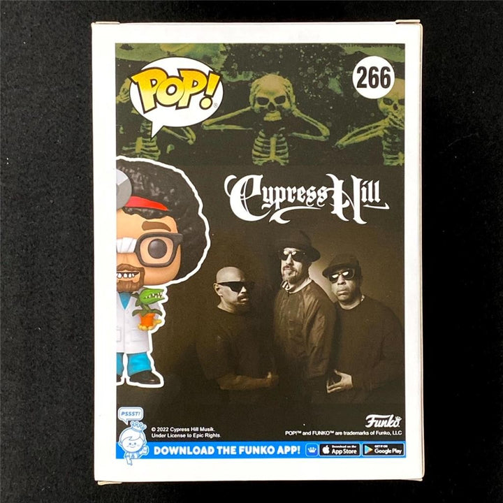 B-Real signed "Insane in the Brain" Dr. Greenthumb Funko Pop! figure auto PSA