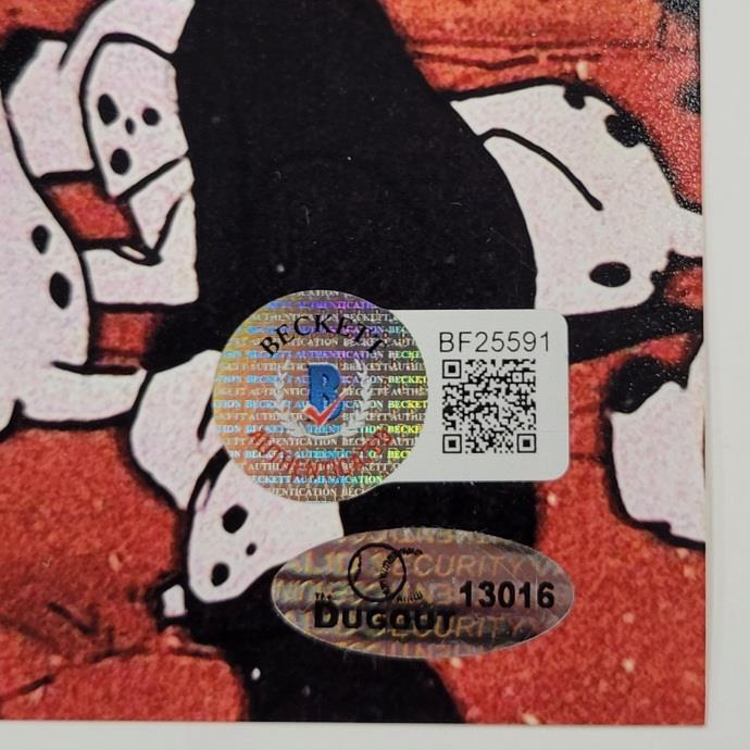 Rod Taylor signed "Pongo" 101 Dalmatians 11x14 photo #1 autograph Beckett BAS