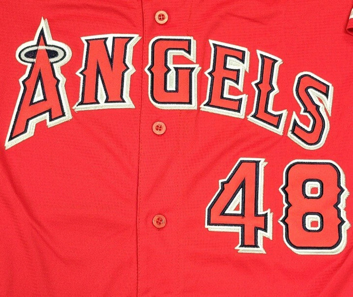Torii Hunter signed Los Angeles Angels Jersey autograph ~ Beckett BAS Witness