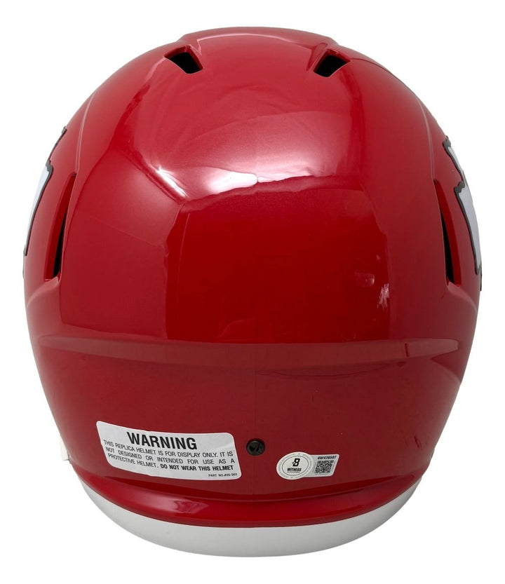 Jamal Charles Signed Kansas City Chiefs Full Size Speed Replica Helmet BAS