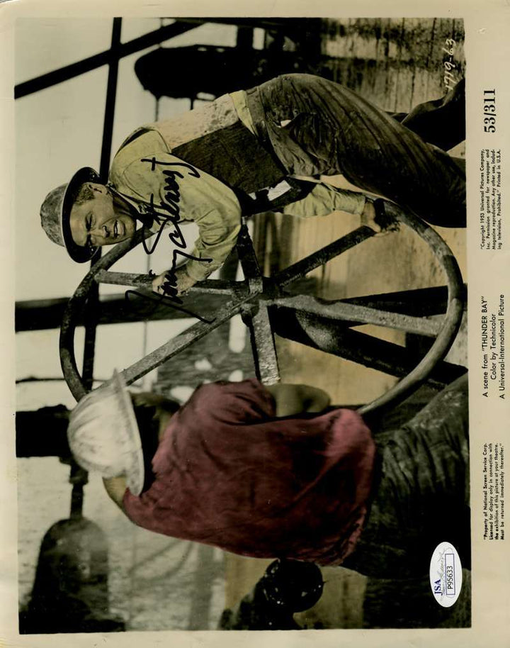 Jimmy James Stewart Thunder Bay Jsa Hand Signed 8x10 Photo Authentic Autograph
