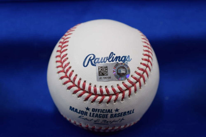 Jacoby Ellsbury MLB Authentic COA Signed Major League OML Autographed Baseball