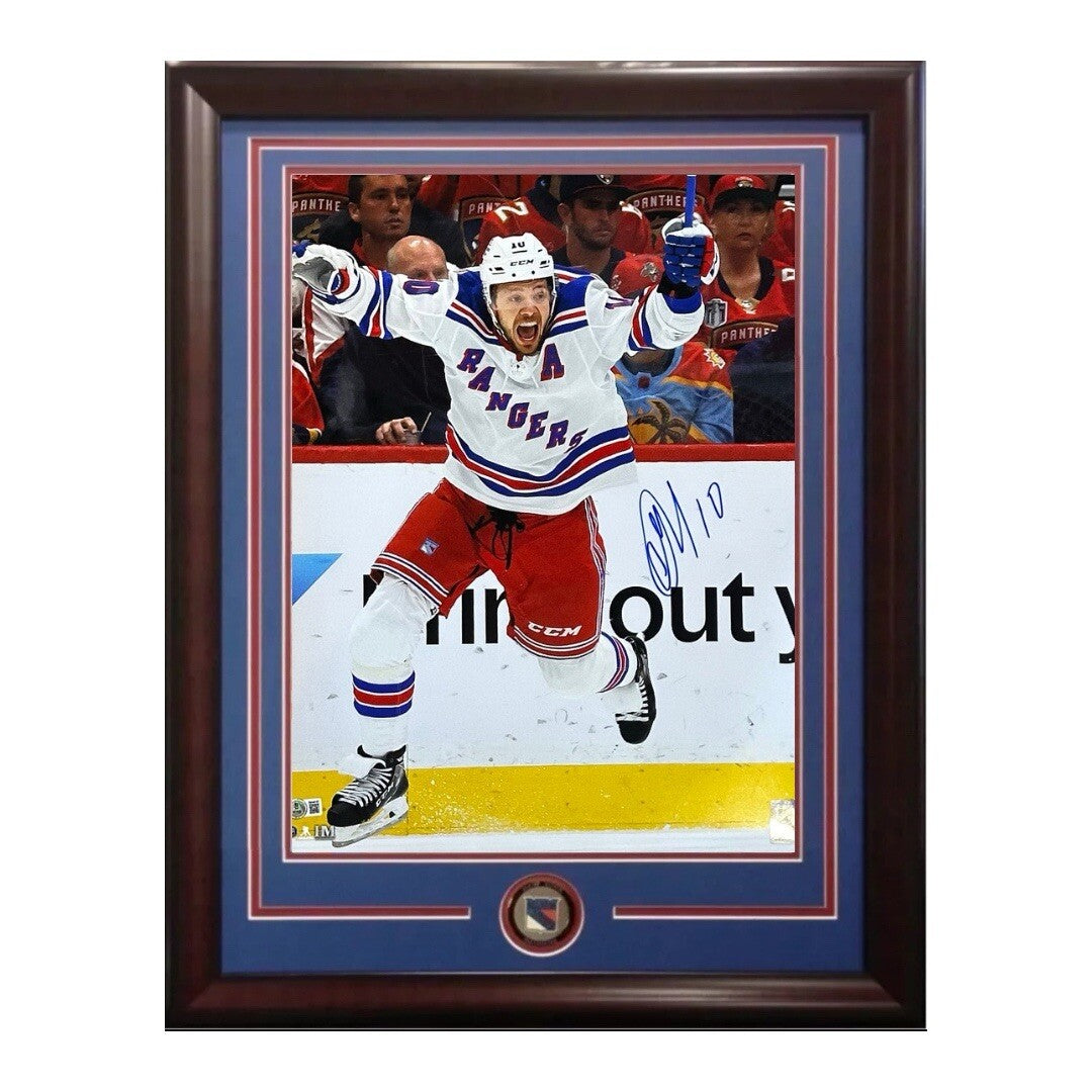 Artemi Panarin Signed 16x20 Framed Photo NY Rangers #10 Mint Autograph BAS COA