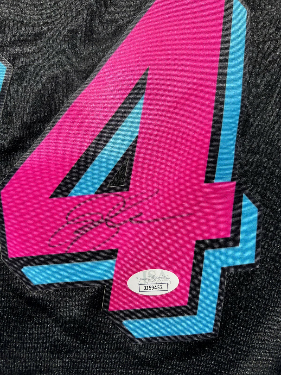 RAY ALLEN SIGNED MIAMI HEAT VICE CITY AUTHENTIC BASKETBALL JERSEY NIGHTS JSA