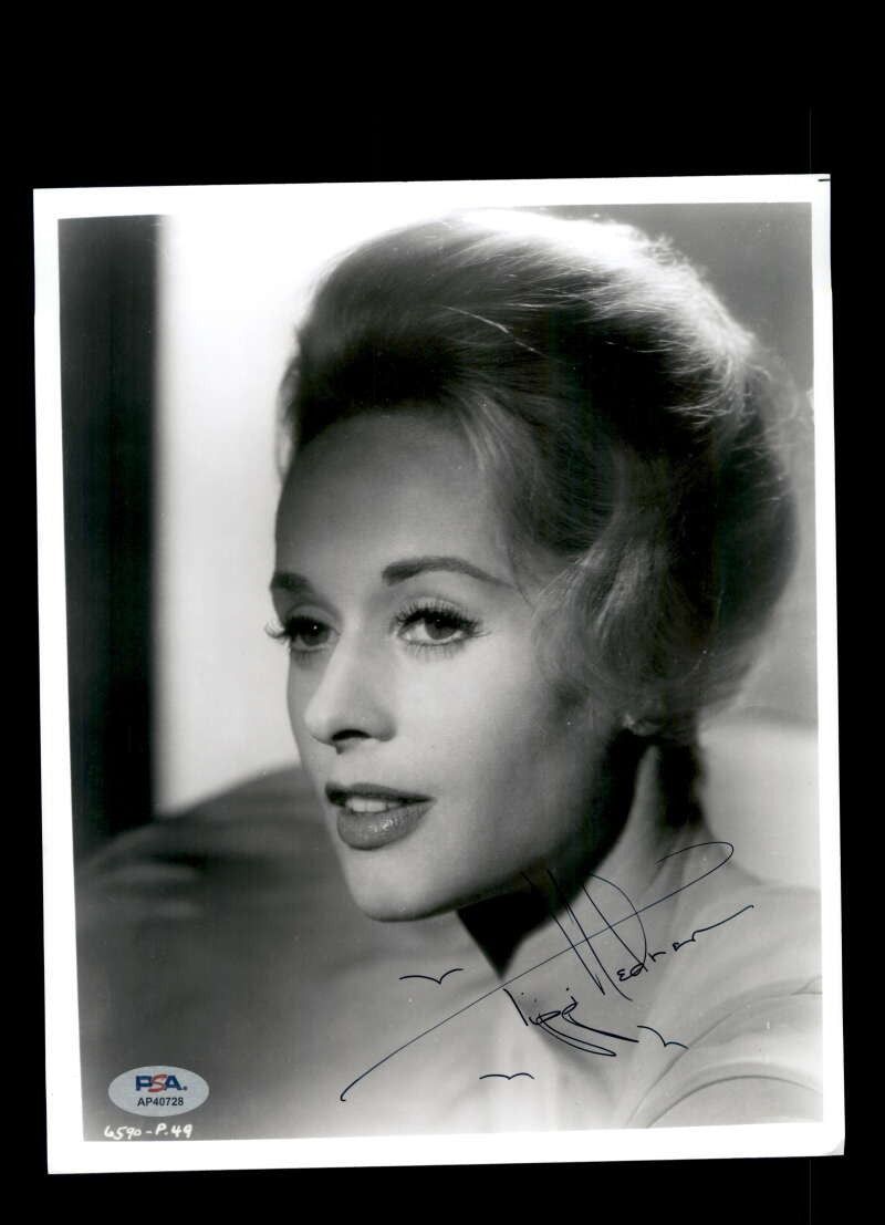 Tippi Hedren PSA DNA Coa Signed 8x10 Photo Autograph The Birds