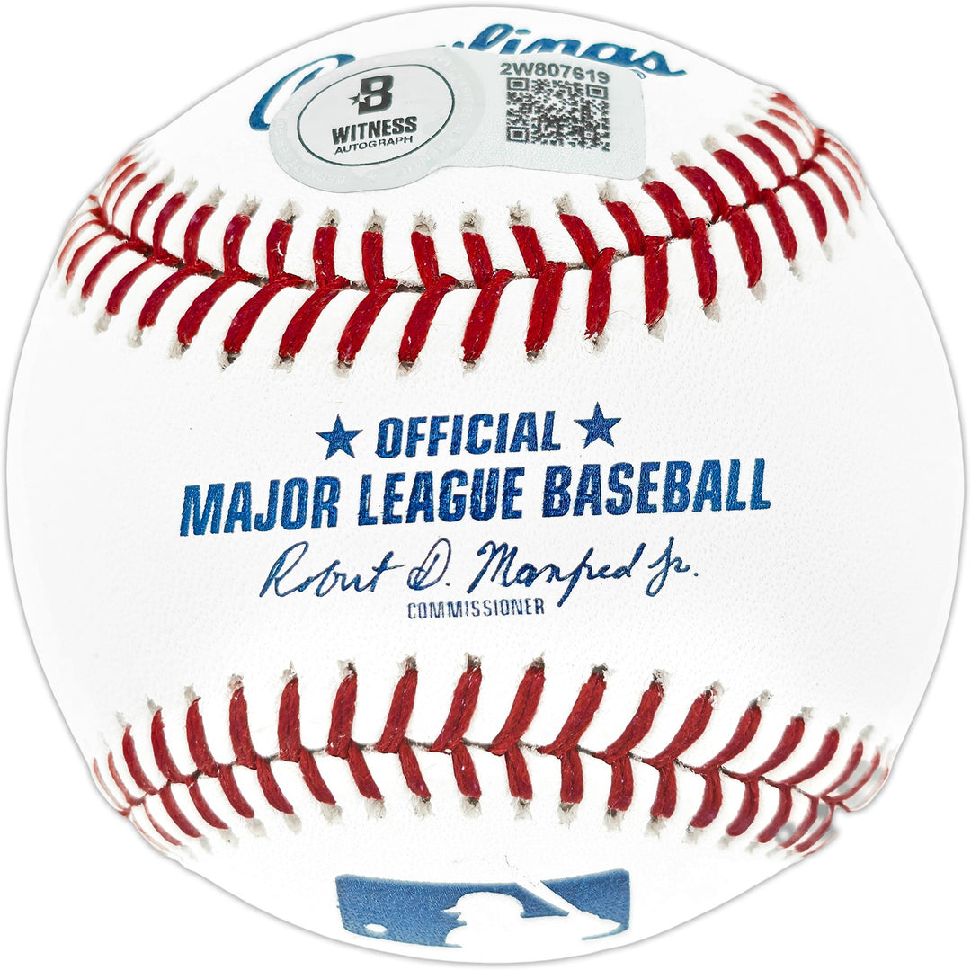 Dwight "Doc" Gooden Signed MLB Baseball New York Mets "86 WS Champs" Beckett Wit